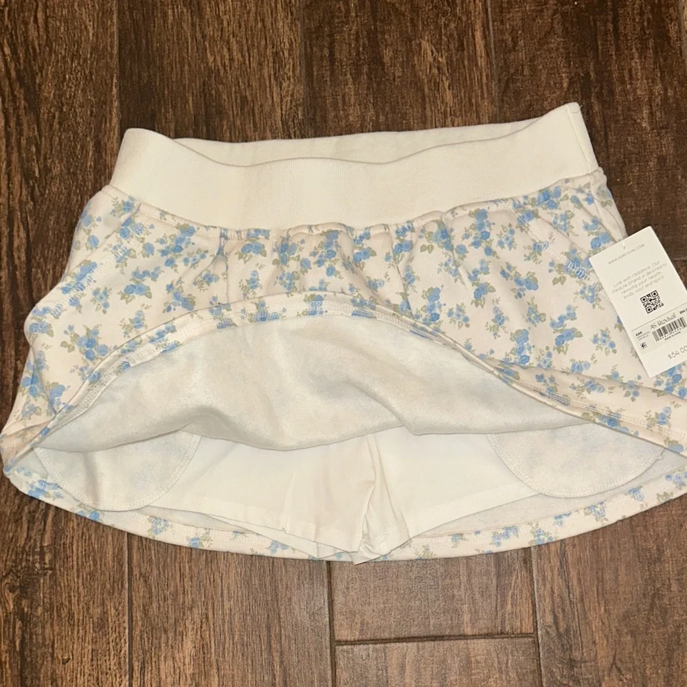 AS Revival Blue and White Floral Skort - Picture 4 of 6